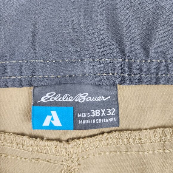 Eddie Bauer Pants Mens 38x31 Tan First Ascent Hiking Pants - Picture 4 of 11